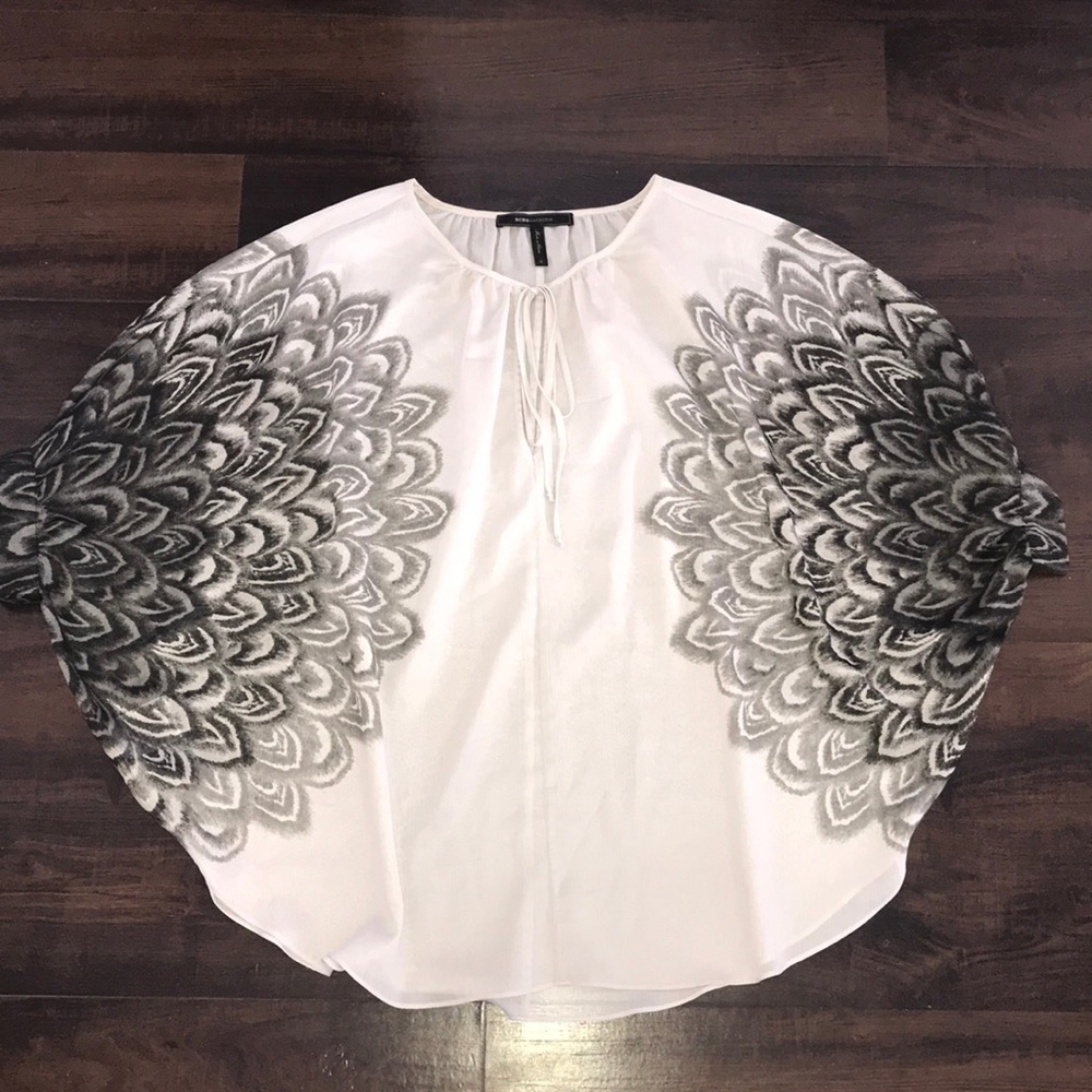 BCBG MaxAzria sheer top